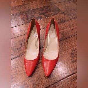 Ralph Lauren- Red Leather Pumps❤️‍🔥